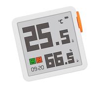 Termometri igrometro LCD digitale Sensori precisione Display chiaro Adatto per auto Home Termometri Igrometro