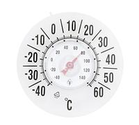 Termometri per finestre per interni ed esterni, non richiede batteria, termometri meteorologici con viso trasparente, letture accurate per monitor della temperatura domestica Monitor della temperatura