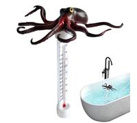 Termometri per piscina, impermeabili, per piscina, in tempo reale, a prova di perdite, con grande display, gadget per nuoto, pesca all'aperto