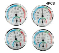 Termometro 1/2/4/6pz scala colorata display digitale per umidità cucina