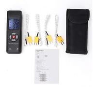 Termometro a 4 canali Termometro a termocoppia TL-TK04 Termometro a termocoppia di tipo K a 4 canali Termometro a contatto con display digitale per l'industria Agricoltura Meteorologia e Uso domestico