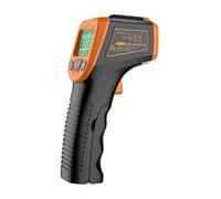 Termometro a infrarossi contatto zero digitale portatile con display LCD retroilluminato Emissività regolabile Gamma di temperature ampia Alta precisione per uso industriale