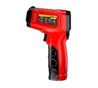 Termometro a infrarossi da -50 a 600°C D:S 12:1 LCD (rosso) | Gamma di misurazione da -50 a 600 °C, rapporto ottico 12:1, LCD retroilluminato, rilevamento rapido