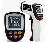 Termometro a Infrarossi Digitale Benetech, Pistola a Temperatura Laser Senza Contattato per Cucina, Forno Pizza, Barbecue, Frigorifero, HVAC, Cibo -58℉~1382℉(-50℃~750℃)