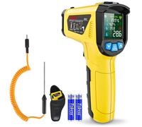 Termometro a Infrarossi Digitale Laser Temperatura IR Pirometro con K Sonda
