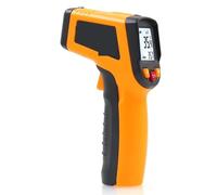 Termometro a Infrarossi, Termometro A Infrarossi Pistola Per Temperatura Industriale Misuratore Elettronico Di Olio Per Acqua Cottura Da Cucina,per cucina/BBQ/grill/HVAC(T580A)