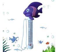 Termometro a piscina galleggiante - contatore di temperatura 'acqua per vasca idromassaggio, bagno di ghiaccio, tuffo freddo | Tracciamento a temperatura efficiente facile lettura stagno, s