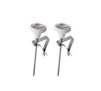 Termometro A Quadrante Da 0 A 100 ℃ For Caffettiera, Bricco For Schiuma Di Latte, Strumento Di Misurazione Della Temperatura Professionale For Cucina E Bar(2pcs White)