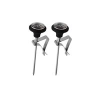 Termometro A Quadrante Da 0 A 100 ℃ For Caffettiera, Bricco For Schiuma Di Latte, Strumento Di Misurazione Della Temperatura Professionale For Cucina E Bar(2pcs Black)