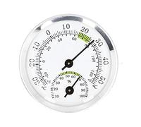 Termometro a Quadrante, Mini Termometro a Quadrante Analogico Rotondo, Termometro a Quadrante da Parete per Umidificatori Serra Giardino Casa Sicura, Termometri per Frigorifero