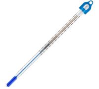 Termometro Acqua -10 a +110 155 mm Termometro da laboratorio in vetro per misurare l'acqua liquida Home Brew Vino e birra o per uso scientifico in laboratorio