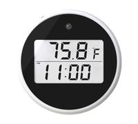 Termometro Acqua Impermeabile ABS -20°C a 70°C Termometro Acqua | Timer automatico, allarme visivo, galleggiante stabile, display verticale, uso vasca ghiaccio