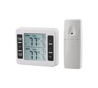 Termometro allarme frigo wireless facile da installare con 12 sensori per uso do