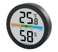Termometro ambiente Lowell JD JUSTAMINUTE con igrometro Nero