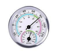 Termometro Analogico con Igrometro,Igrometro Analogico e Termometro da Interno 2 in 1,Termometro Igrometro,Ambiente Misuratore di Umidità,Ampiamente Utilizzate in Casa,Giardino,Serra o Veranda,Colore
