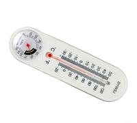 Termometro analogico da esterno e igrometro da parete per giardino, patio, serra, cantina, grande temperatura e umidità dispositivo
