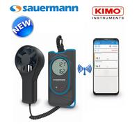 SAUERMANN Si-VV3 - Termometro anemometro WIRELESS ad elica con sonda a ventolino