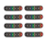 Termometro Autoadesivo 8 Pezzi Adesivo Strumento Di Misurazione Della Temperatura Per Caffè E Bevande Calde