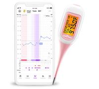 Termometro Basale Intelligente Bluetooth Easy@Home Monitora il tuo Ciclo Ovulatorio Premom gratuita Italiana BBT Grafici Coverline e Predizione Accurata del Periodo Fertile