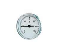 TERMOMETRO BIMETALLICO CON MOLLA IN ACCIAIO 0 - 120 °C