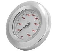 Termometro Bimetallico, Indicatore di Temperatura con Puntatore 50-450 ℃ per Forno Barbecue, Accessori da in Acciaio Inossidabile di Alta Precisione