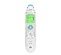 Termometro Braun BST200WE Sensore Remoto Bianco Fronte Pulsanti °C AA