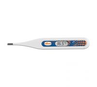 Termometro Chicco Digitale Pediatrico Digi Baby Blu & Bolle Arancio