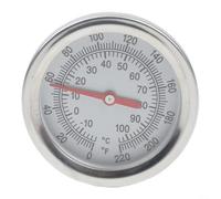 Termometro Compost Acciaio Sonda 50cm Lettura per facile Termometro | Acciaio per robusto, sonda 50cm, lettura doppia scala C/F, per ideale pile profonde