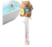 Termometro,con Corda, Accurato, Impermeabile | Sensore di temperatura 'acqua per accessori da nuoto | per Utilizzo Domestico ed Esterno Piscina Spa Vasca Idromassaggio Bagno Stagno Fiume