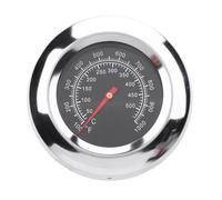 Termometro con quadrante grande da 76 mm, con filettatura a vite M10 e ali, dado in acciaio inox, per carne di manzo, pollame, vitello, agnello