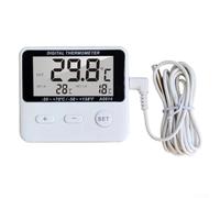 Termometro con sensore esterno per una misurazione precisa della temperatura in frigorifero, casa e laboratorio, con display digitale
