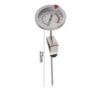 Termometro Cucina Misuratore Temperatura Olio con Sonda Acciaio da 23 a 40c