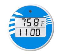 Termometro da bagno di ghiaccio galleggiante con timer, termometro digitale impermeabile per piscina, display LCD spa per terapia con acqua fredda Recupero post-allenamento
