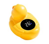 Termometro da bagno per - Giocattolo galleggiante a forma di , dispositivo di sensore di temperatura chiuso, indicatore di sicurezza 'acqua di balneazione, strumento di plas
