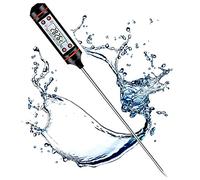 Termometro da cucina digitale con sonda lunga di temperatura - Termometro digitale cucina professionale veloce e preciso - Carne acqua liquidi barbecue alimenti forno olio BBQ (da -50°C/+300°C)°C/°F