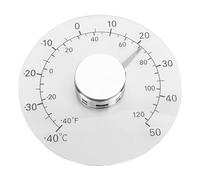 Termometro da esterno da -40℃ a 50℃ Termometro da esterno sensibile ad alta precisione con quadrante grande e audace per porte-finestre per interni ed esterni