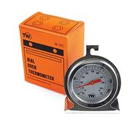 Termometro da forno per ventilatore, forno e forni a gas, quadrante in forno, termometro per forno elettrico, perfetto per la cottura degli alimenti, in acciaio inox