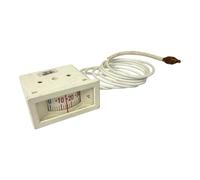 Termometro Da Incasso 58x25,5mm -30 A +40°C Tubo Capillare 1500mm Sensore Ø 8mm