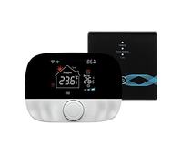 Termometro da interno igrometro digitale Termostato wireless wifi for riscaldamento caldaia a pavimento e gas LCD Schermo Wireless di temperatura a temperatura ambiente intelligente Con display LCD