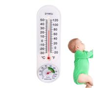 Termometro da parete, delicato montaggio a parete dei fiori, termometro da giardino in metallo, comodo monitor della temperatura interna ed esterna, termometro elegante per terrazza, giardino o asilo