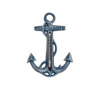 TERMOMETRO DA PARETE IN GHISA MURO marinaro oggetto DECORAZIONE DECORO