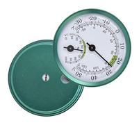 Termometro da terrazza per esterni - idrometro di umidità per casa, igrometro a doppia lancetta | termometro da parete senza fili, set di test di muffa, monitor di umidità interno per umidificatori,