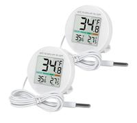 Termometro del Frigorifero A Schermo LCD (2 Pezzi) per Frigorifero e Freeze1587