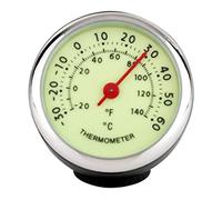 Termometro di stile semplice con piastra da 40 mm di diametro ℃/° F display telaio in metallo misuratore di temperatura per ufficio domestico display termometro