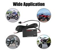 Termometro digitale 12V moto 0-120°C sensore temperatura acqua display LED