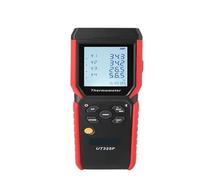 Termometro digitale a 4 canali, misuratore di temperatura a termocoppia tipo UT325F J/T/E/R/S/N/K ad alta precisione Bluetooth per interni ed esterni
