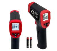 Termometro digitale a infrarossi per cucinare, pistola laser per temperatura da -58 a 600 °C, con emissione regolabile e max e min, termometro IR per pizza, forno, grill, cucina, barbecue, carne, cibo
