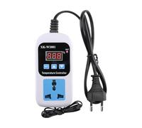 Termometro digitale a LED Regolatore di temperatura Termostato Incubatrice Controllo Microcomputer Avvio ritardato Con Presa Sonda 110-220V