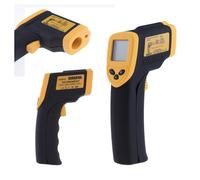 TERMOMETRO DIGITALE AD INFRAROSSI CON LASER -50° a 380° SMART SENSORE DC 9 VOLT