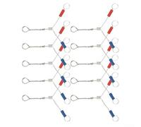 Termometro digitale con punta per saldatore, per test di temperatura, intervallo da 0 °C a 600 °C, sensore CA tipo K, display LCD, compatibile con la maggior parte delle stazioni di saldatura, per